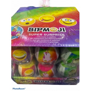 Bipmoji Super Surprise 10g Egg 18 Count